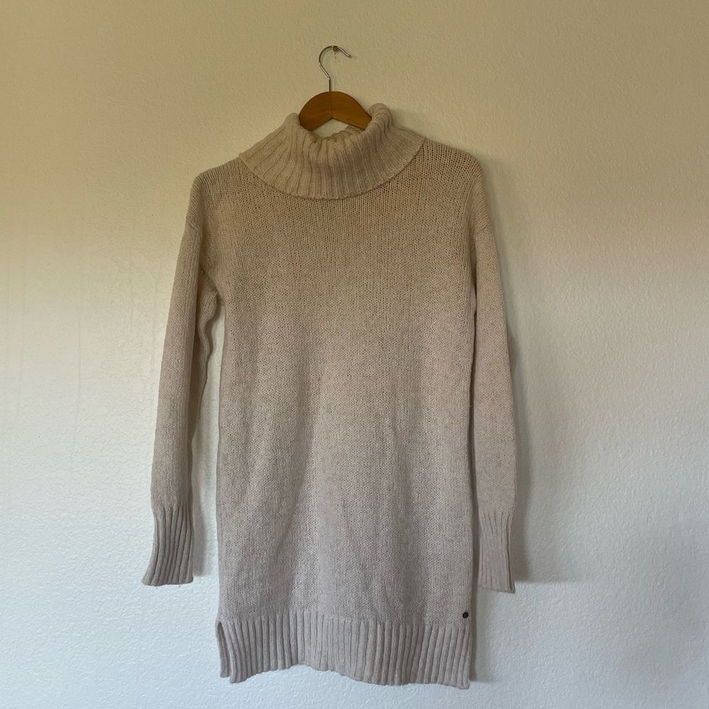 Cream sweater dress - Picture 2 of 3